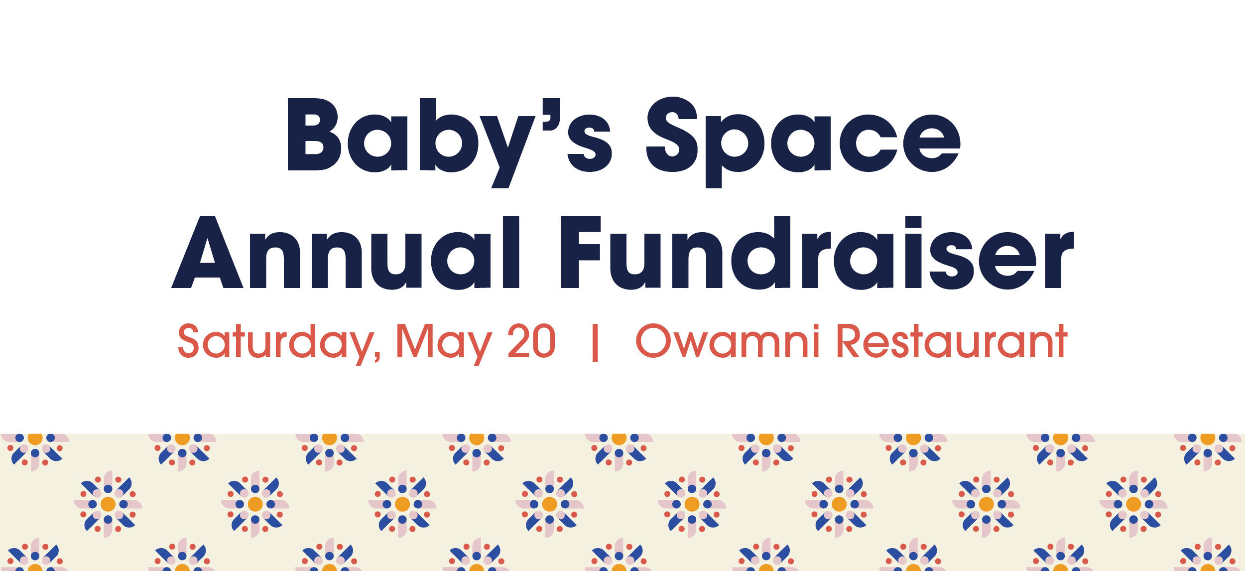 Baby's Space Annual Fundraiser